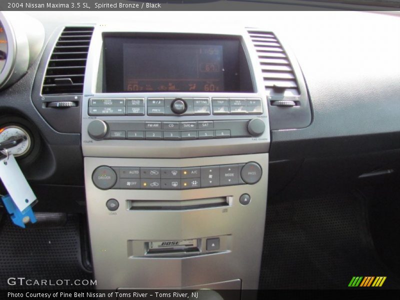 Spirited Bronze / Black 2004 Nissan Maxima 3.5 SL