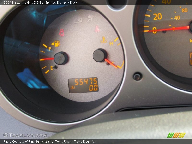 Spirited Bronze / Black 2004 Nissan Maxima 3.5 SL