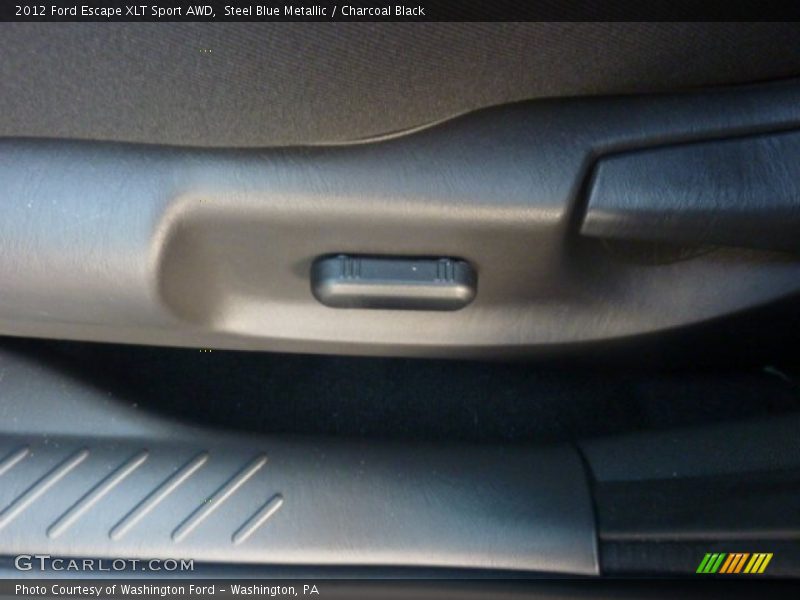 Steel Blue Metallic / Charcoal Black 2012 Ford Escape XLT Sport AWD