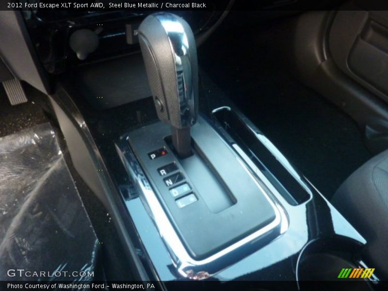 Steel Blue Metallic / Charcoal Black 2012 Ford Escape XLT Sport AWD