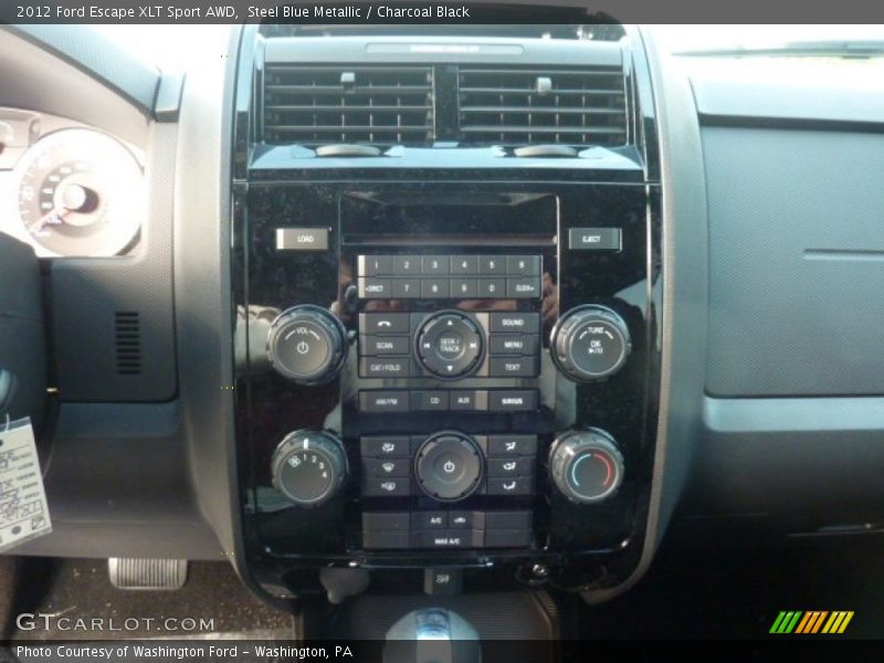Steel Blue Metallic / Charcoal Black 2012 Ford Escape XLT Sport AWD