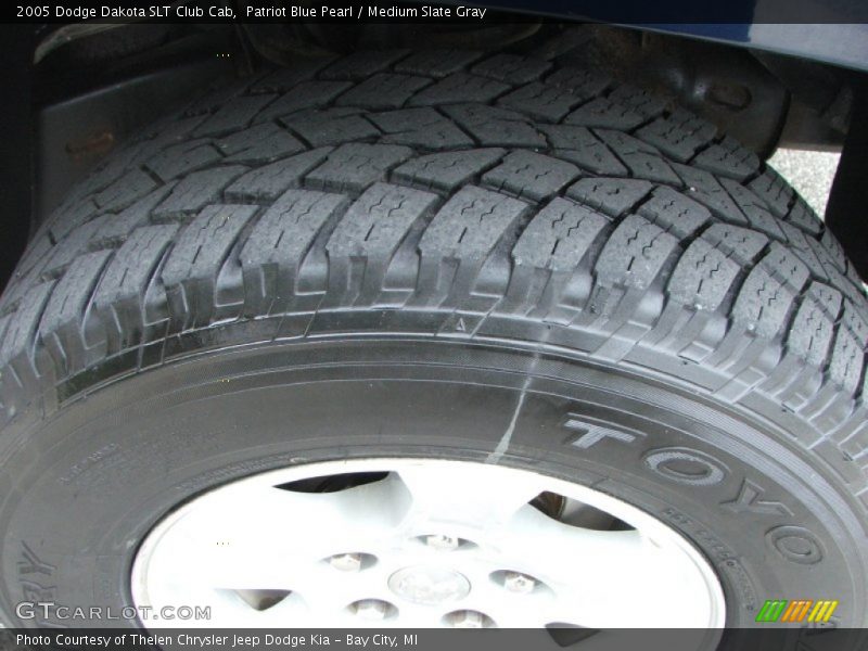 Patriot Blue Pearl / Medium Slate Gray 2005 Dodge Dakota SLT Club Cab