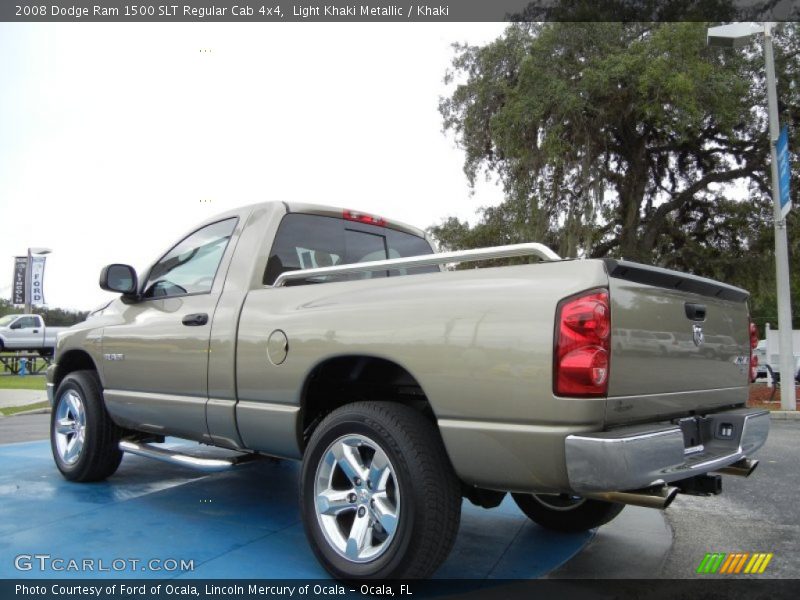Light Khaki Metallic / Khaki 2008 Dodge Ram 1500 SLT Regular Cab 4x4