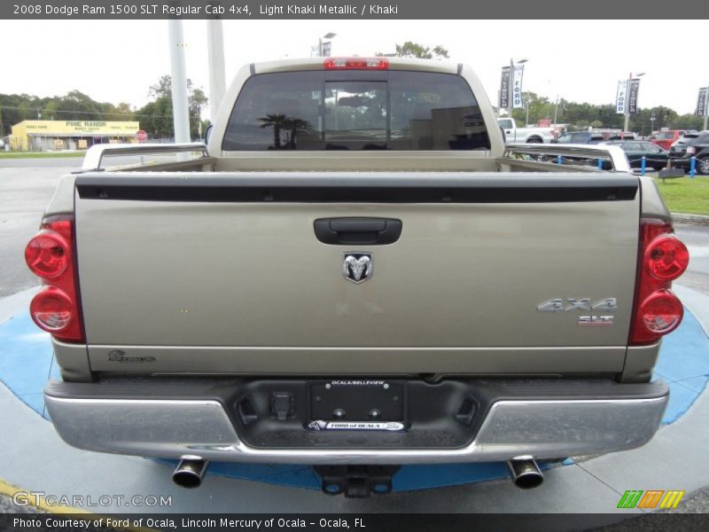 Light Khaki Metallic / Khaki 2008 Dodge Ram 1500 SLT Regular Cab 4x4