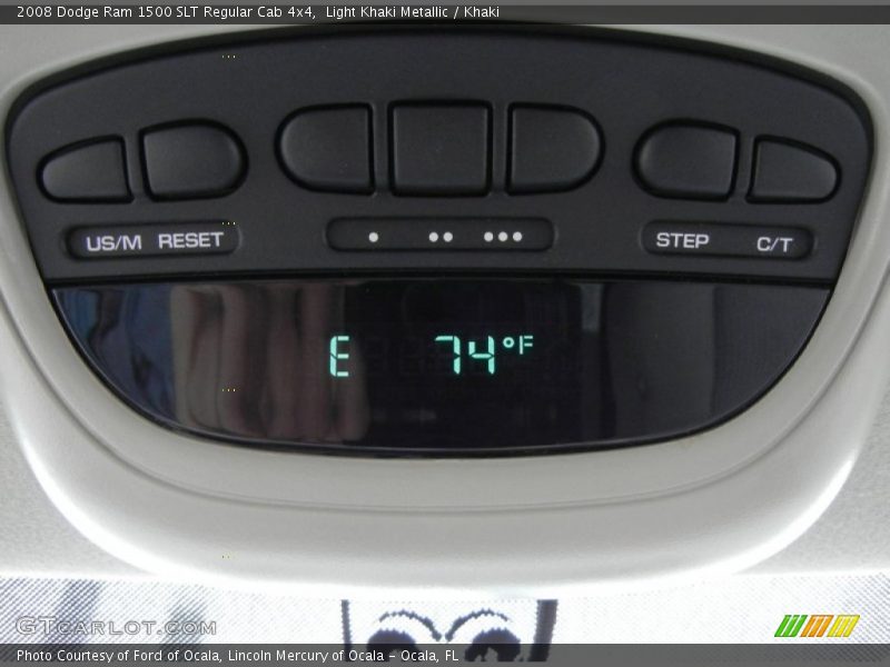 Controls of 2008 Ram 1500 SLT Regular Cab 4x4