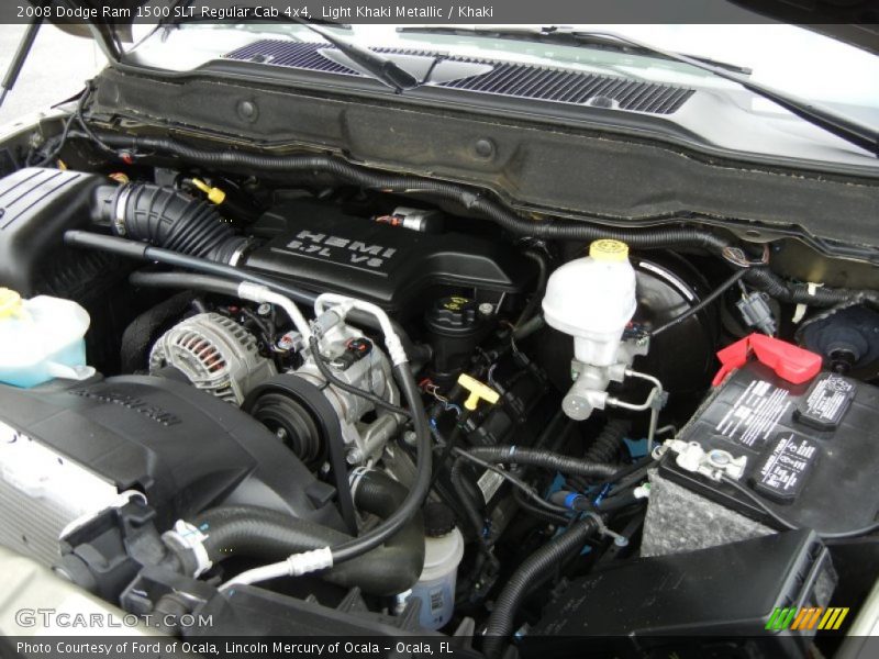  2008 Ram 1500 SLT Regular Cab 4x4 Engine - 5.7 Liter MDS HEMI OHV 16-Valve V8