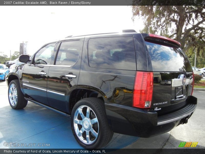 Black Raven / Ebony/Ebony 2007 Cadillac Escalade AWD