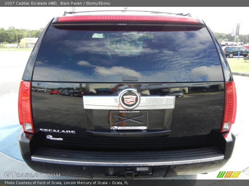 Black Raven / Ebony/Ebony 2007 Cadillac Escalade AWD