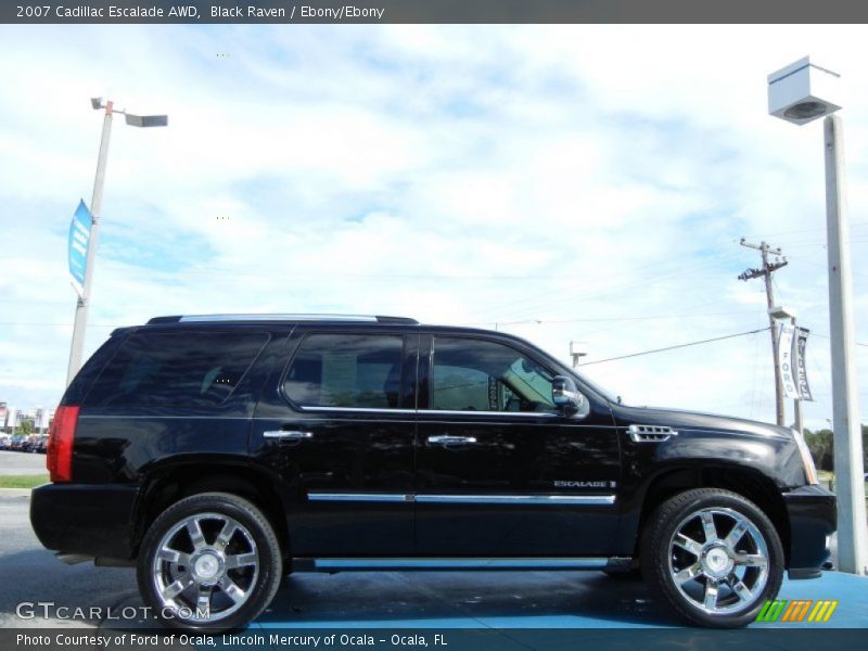 Black Raven / Ebony/Ebony 2007 Cadillac Escalade AWD