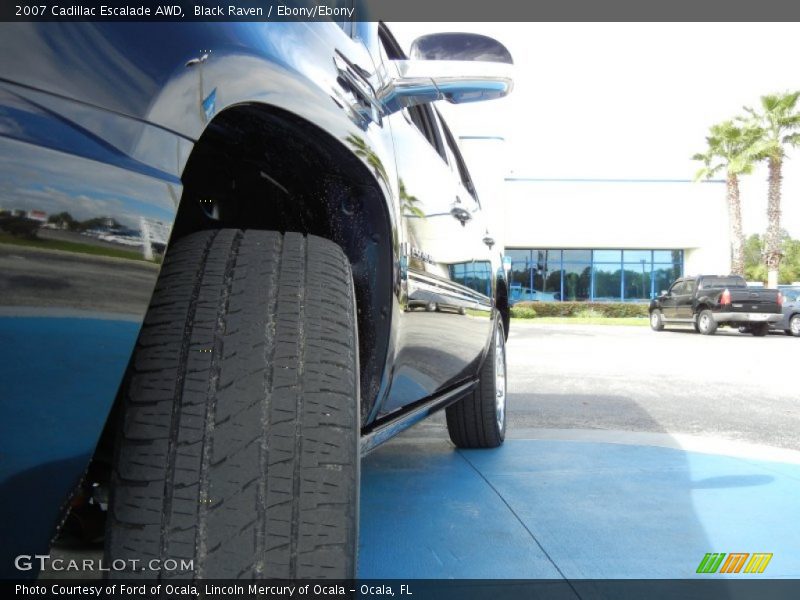 Black Raven / Ebony/Ebony 2007 Cadillac Escalade AWD