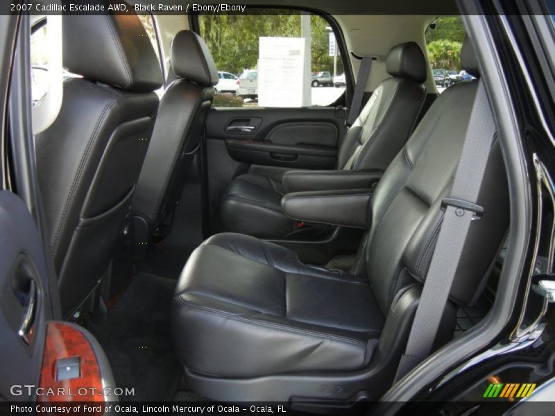 Black Raven / Ebony/Ebony 2007 Cadillac Escalade AWD