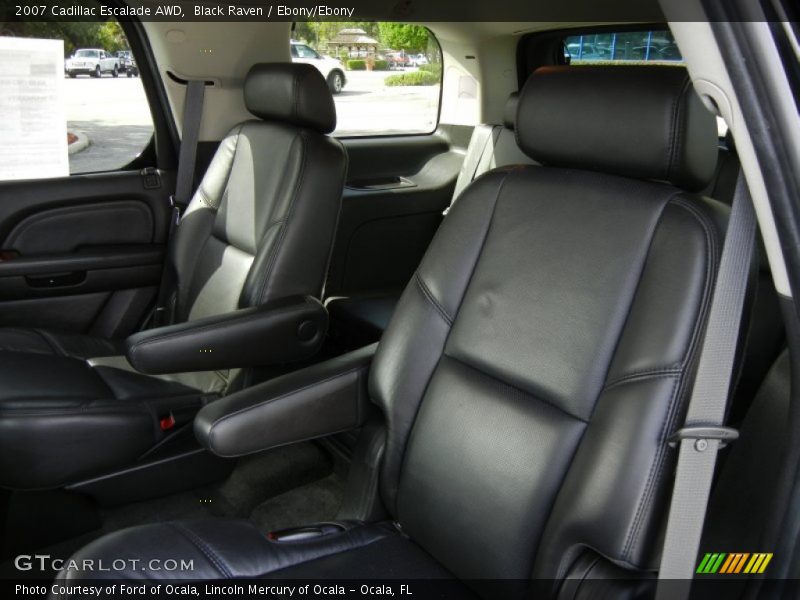 Black Raven / Ebony/Ebony 2007 Cadillac Escalade AWD