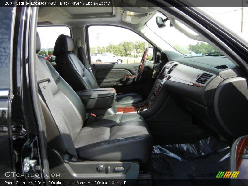 Black Raven / Ebony/Ebony 2007 Cadillac Escalade AWD