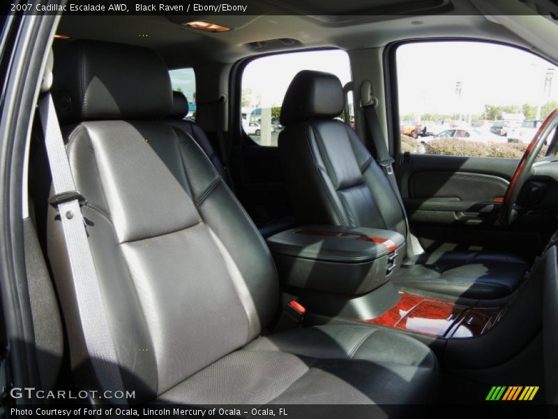 Black Raven / Ebony/Ebony 2007 Cadillac Escalade AWD