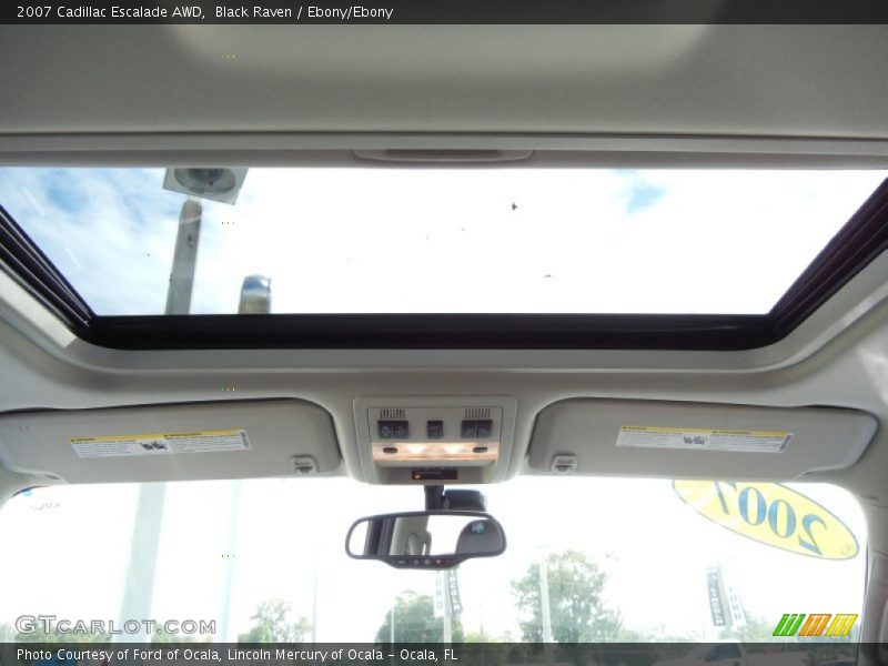 Black Raven / Ebony/Ebony 2007 Cadillac Escalade AWD