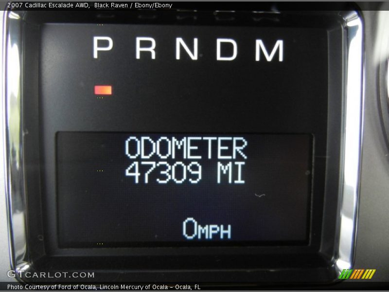 Black Raven / Ebony/Ebony 2007 Cadillac Escalade AWD