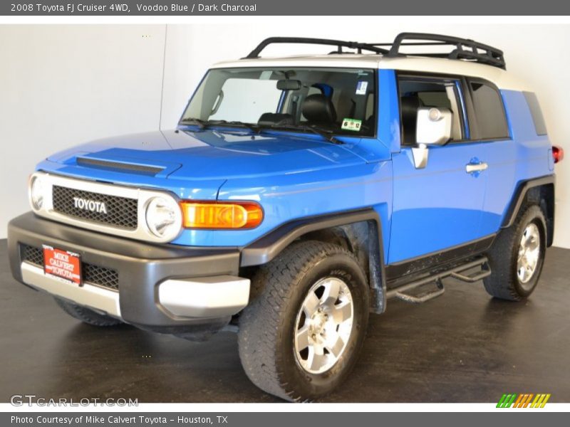 Voodoo Blue / Dark Charcoal 2008 Toyota FJ Cruiser 4WD