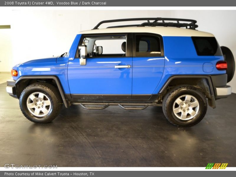 Voodoo Blue / Dark Charcoal 2008 Toyota FJ Cruiser 4WD