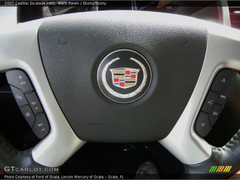 Black Raven / Ebony/Ebony 2007 Cadillac Escalade AWD