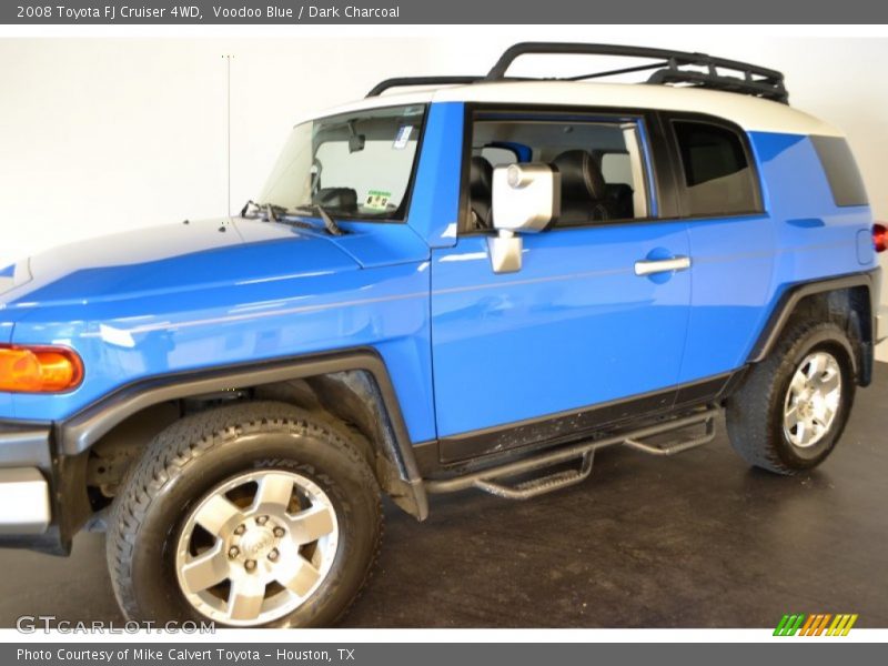 Voodoo Blue / Dark Charcoal 2008 Toyota FJ Cruiser 4WD