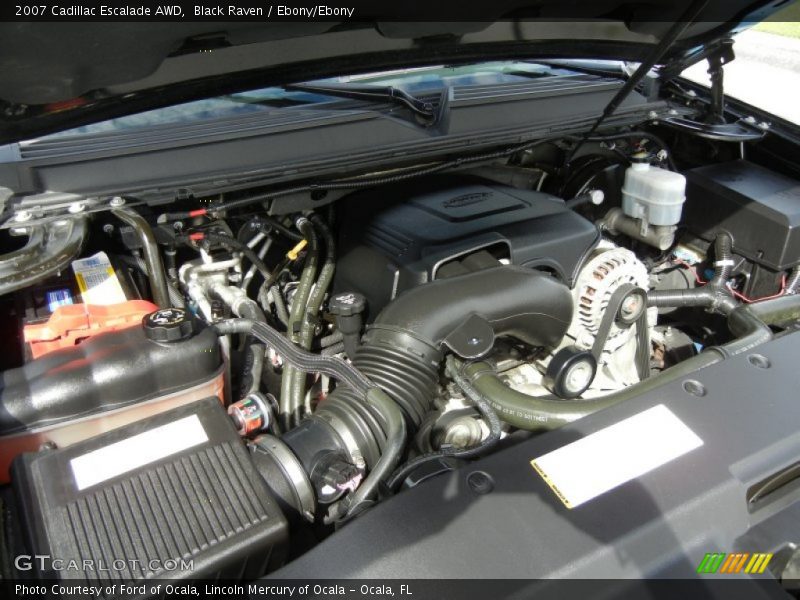 Black Raven / Ebony/Ebony 2007 Cadillac Escalade AWD