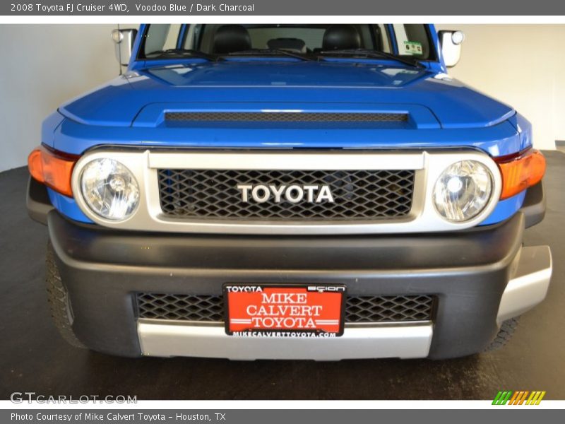 Voodoo Blue / Dark Charcoal 2008 Toyota FJ Cruiser 4WD