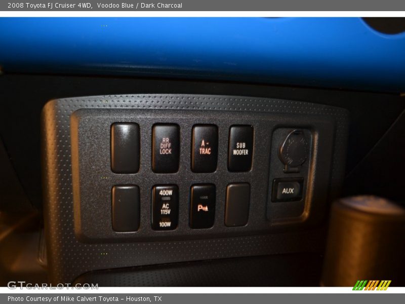 Voodoo Blue / Dark Charcoal 2008 Toyota FJ Cruiser 4WD