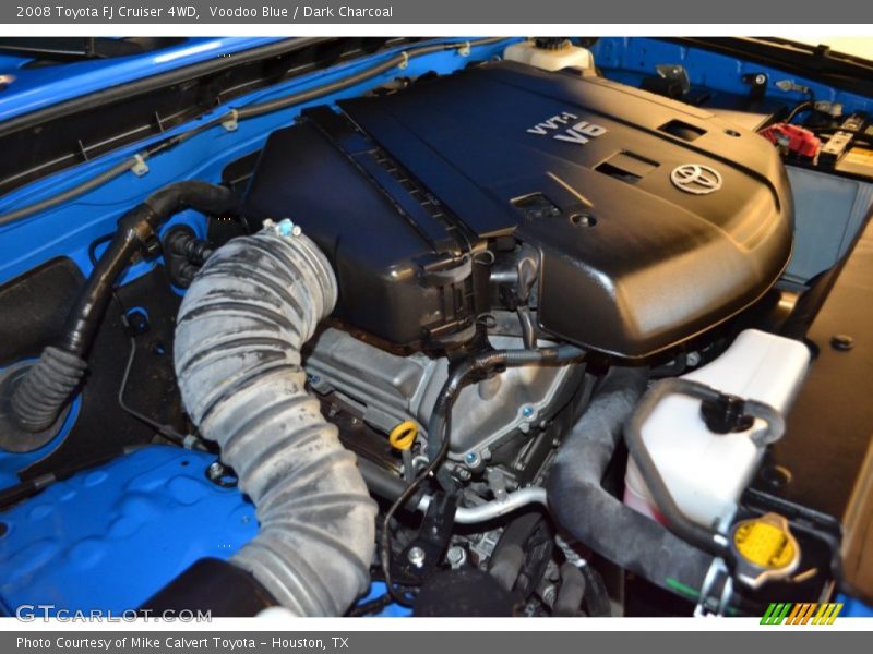 Voodoo Blue / Dark Charcoal 2008 Toyota FJ Cruiser 4WD