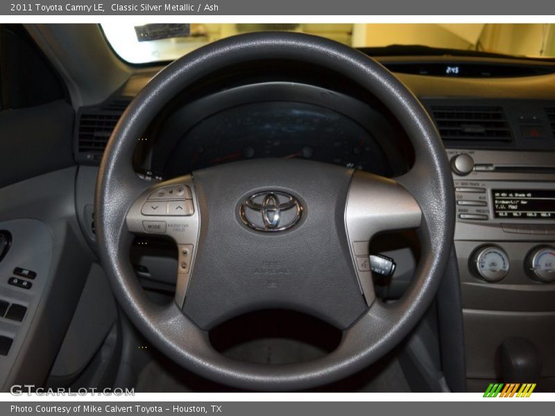 Classic Silver Metallic / Ash 2011 Toyota Camry LE