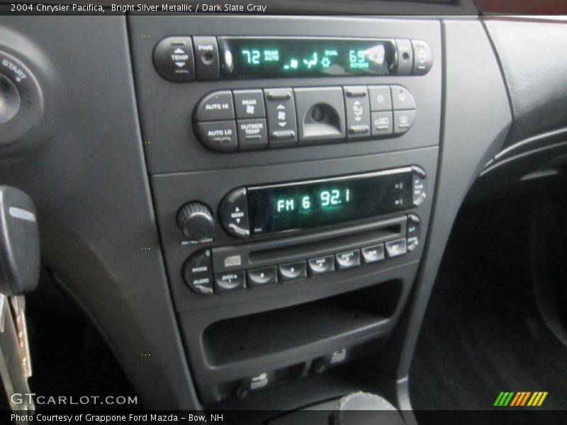 Controls of 2004 Pacifica 