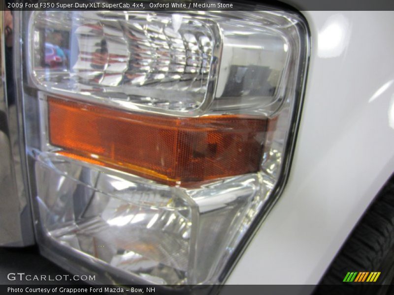 Oxford White / Medium Stone 2009 Ford F350 Super Duty XLT SuperCab 4x4