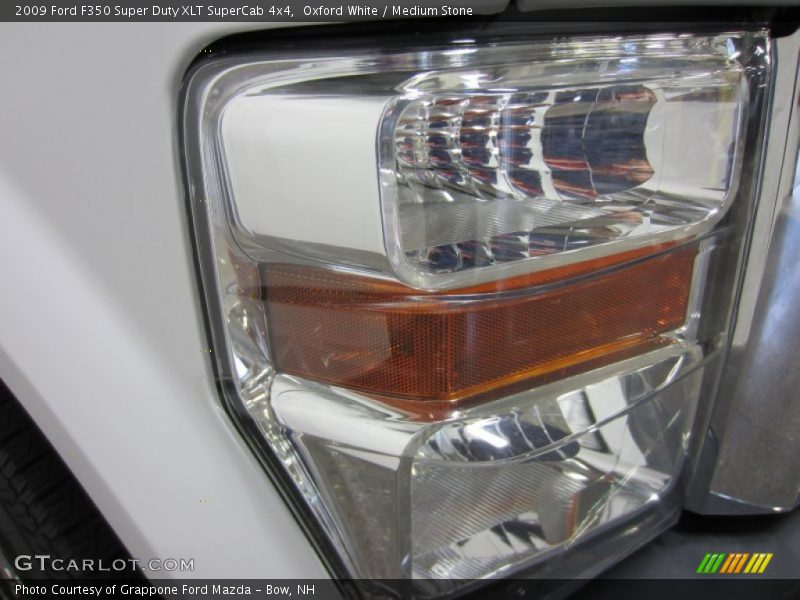 Oxford White / Medium Stone 2009 Ford F350 Super Duty XLT SuperCab 4x4