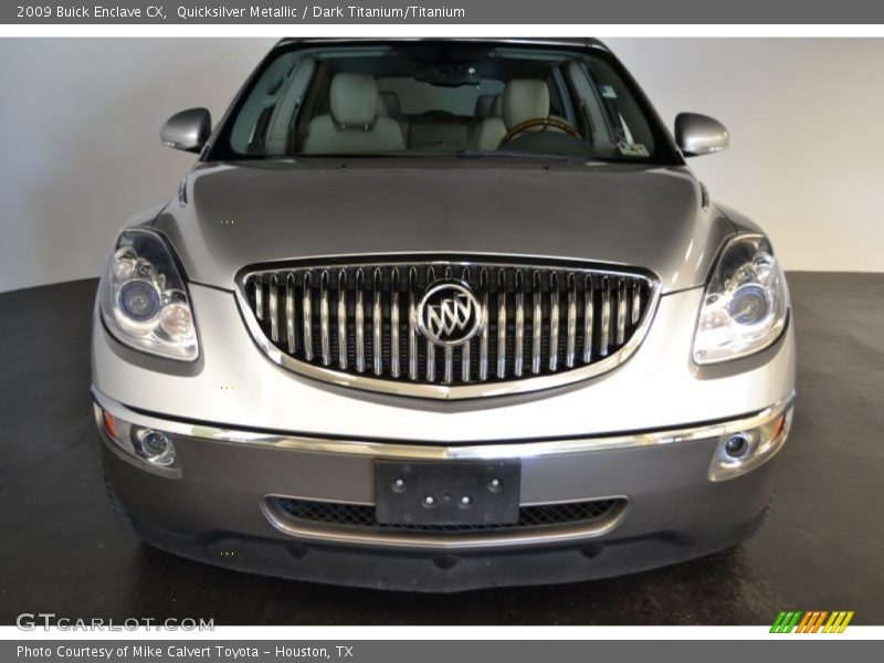 Quicksilver Metallic / Dark Titanium/Titanium 2009 Buick Enclave CX