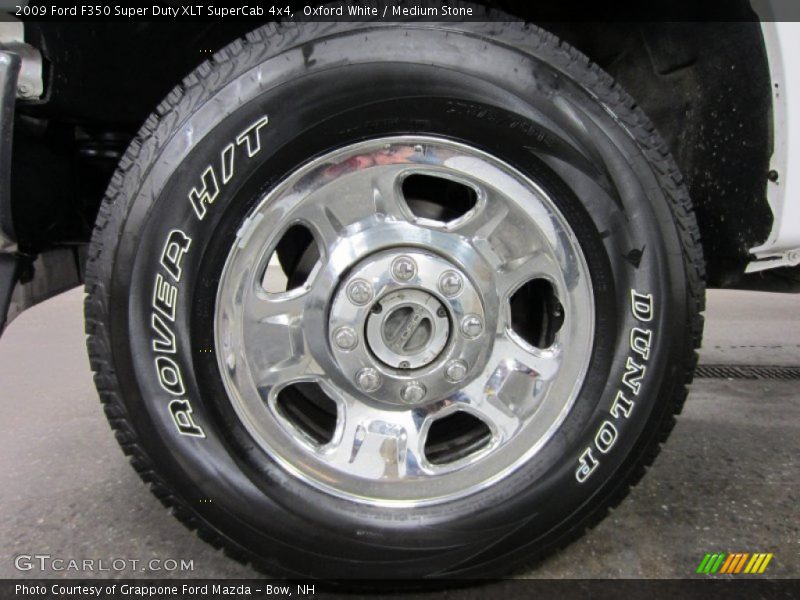 Oxford White / Medium Stone 2009 Ford F350 Super Duty XLT SuperCab 4x4