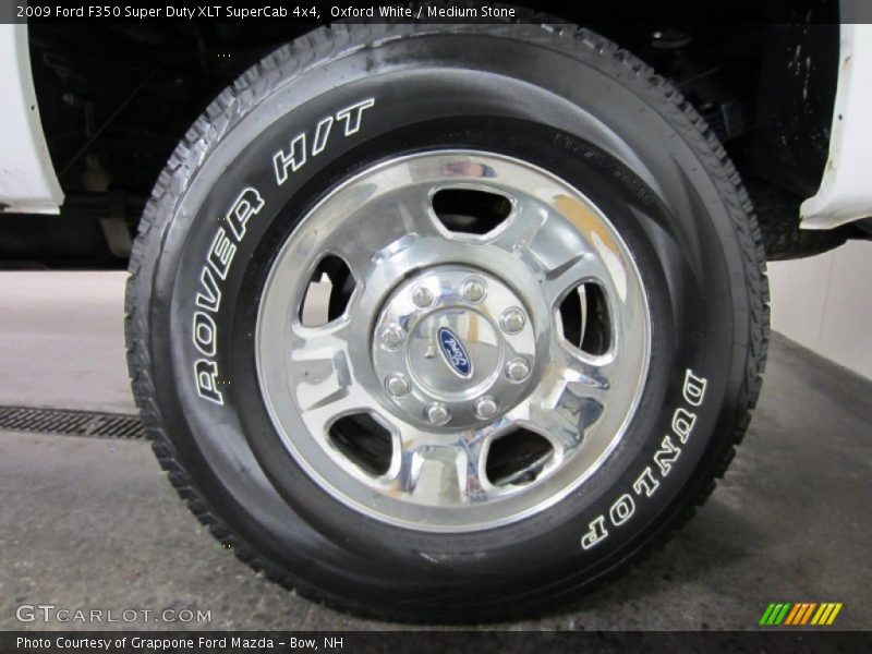 Oxford White / Medium Stone 2009 Ford F350 Super Duty XLT SuperCab 4x4