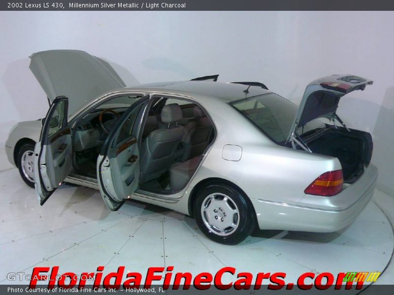 Millennium Silver Metallic / Light Charcoal 2002 Lexus LS 430