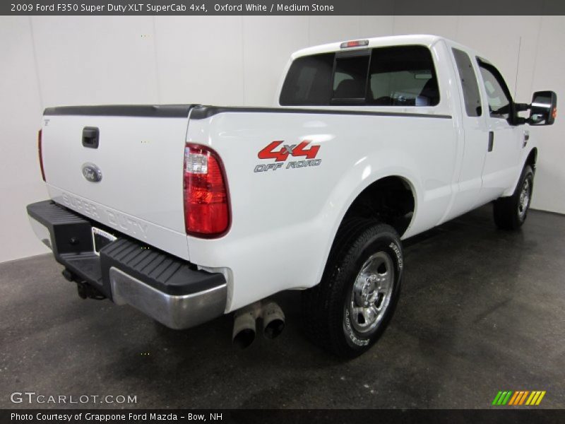 Oxford White / Medium Stone 2009 Ford F350 Super Duty XLT SuperCab 4x4