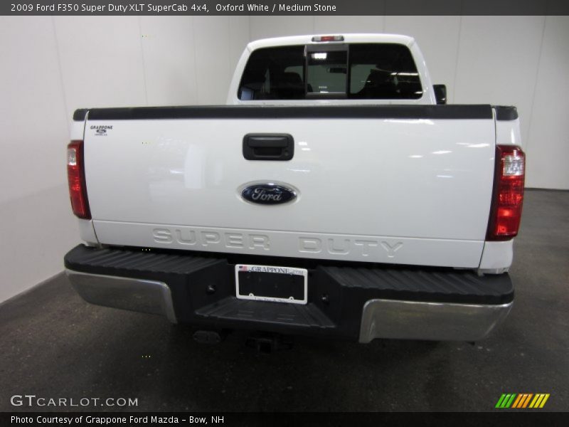Oxford White / Medium Stone 2009 Ford F350 Super Duty XLT SuperCab 4x4
