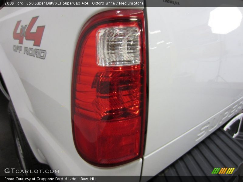 Oxford White / Medium Stone 2009 Ford F350 Super Duty XLT SuperCab 4x4