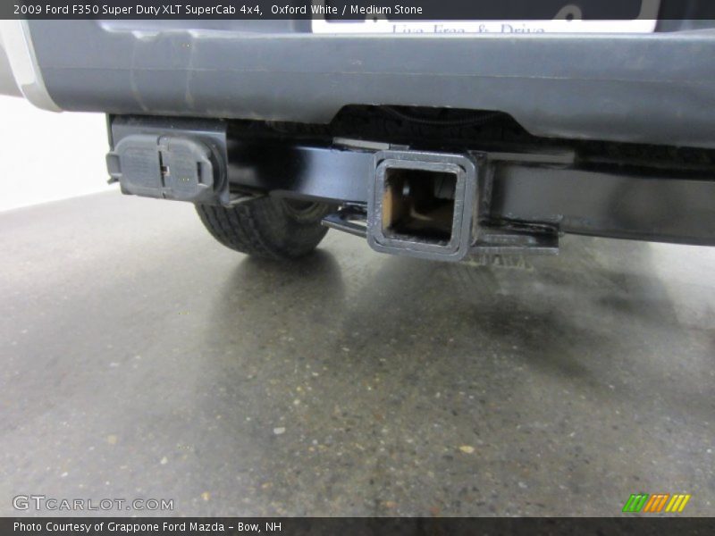 Oxford White / Medium Stone 2009 Ford F350 Super Duty XLT SuperCab 4x4