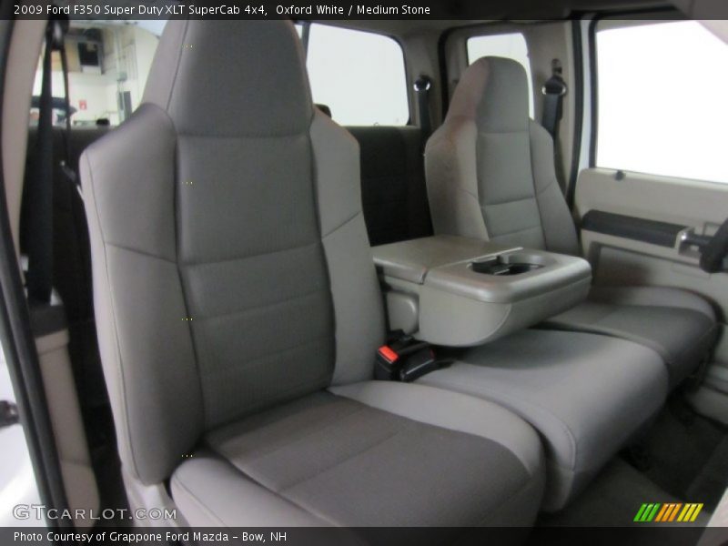 Oxford White / Medium Stone 2009 Ford F350 Super Duty XLT SuperCab 4x4