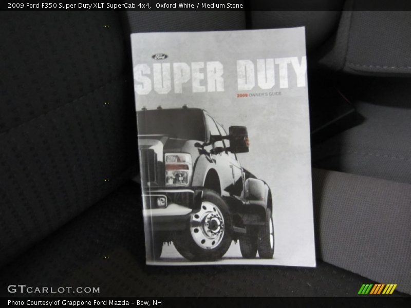 Oxford White / Medium Stone 2009 Ford F350 Super Duty XLT SuperCab 4x4