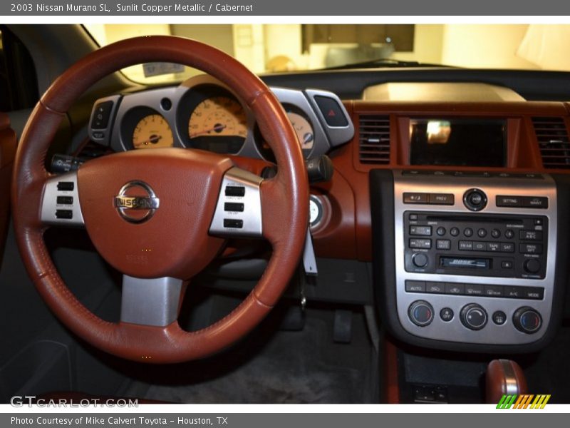 Sunlit Copper Metallic / Cabernet 2003 Nissan Murano SL
