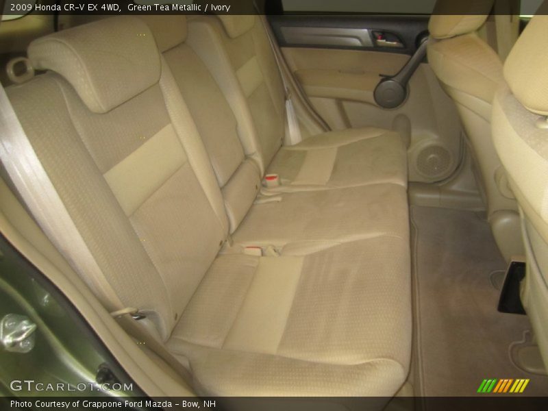 Green Tea Metallic / Ivory 2009 Honda CR-V EX 4WD