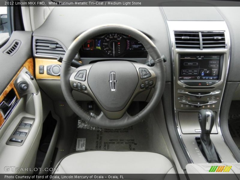 Dashboard of 2012 MKX FWD