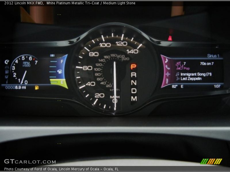  2012 MKX FWD FWD Gauges