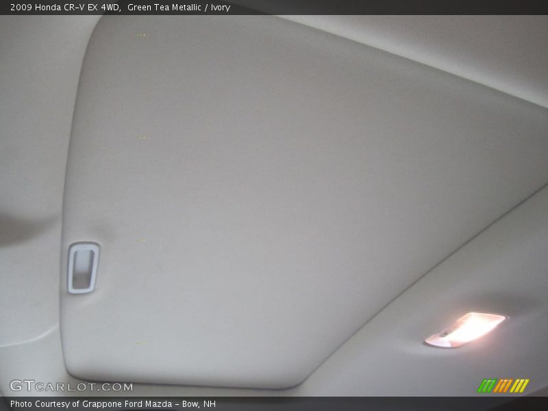 Green Tea Metallic / Ivory 2009 Honda CR-V EX 4WD