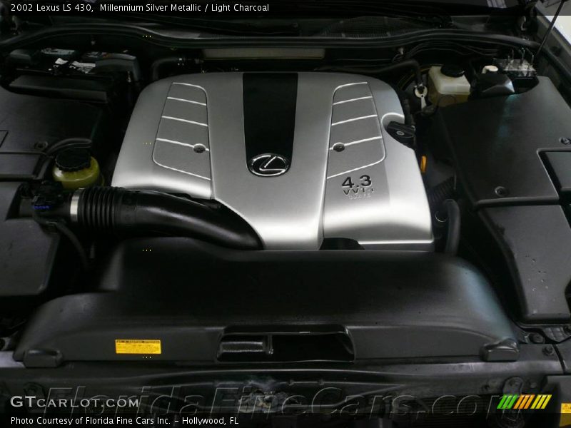 Millennium Silver Metallic / Light Charcoal 2002 Lexus LS 430