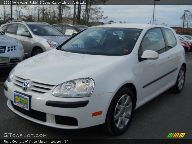 Candy White / Anthracite 2009 Volkswagen Rabbit 2 Door