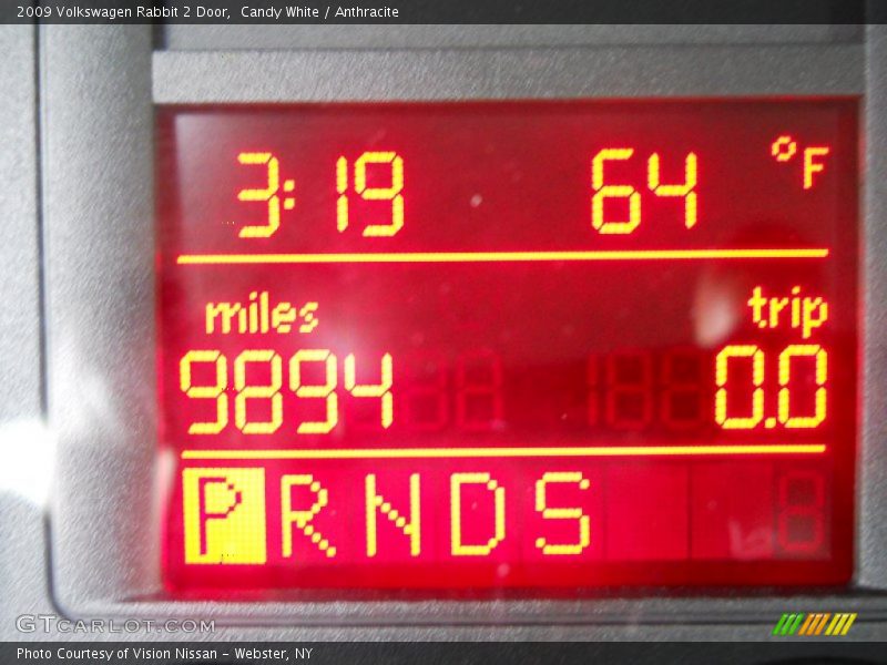 Candy White / Anthracite 2009 Volkswagen Rabbit 2 Door